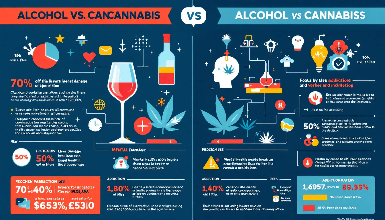 Cannabis Use in America on the Rise While Alcohol Is on the Decline: New Trends in Consumption
